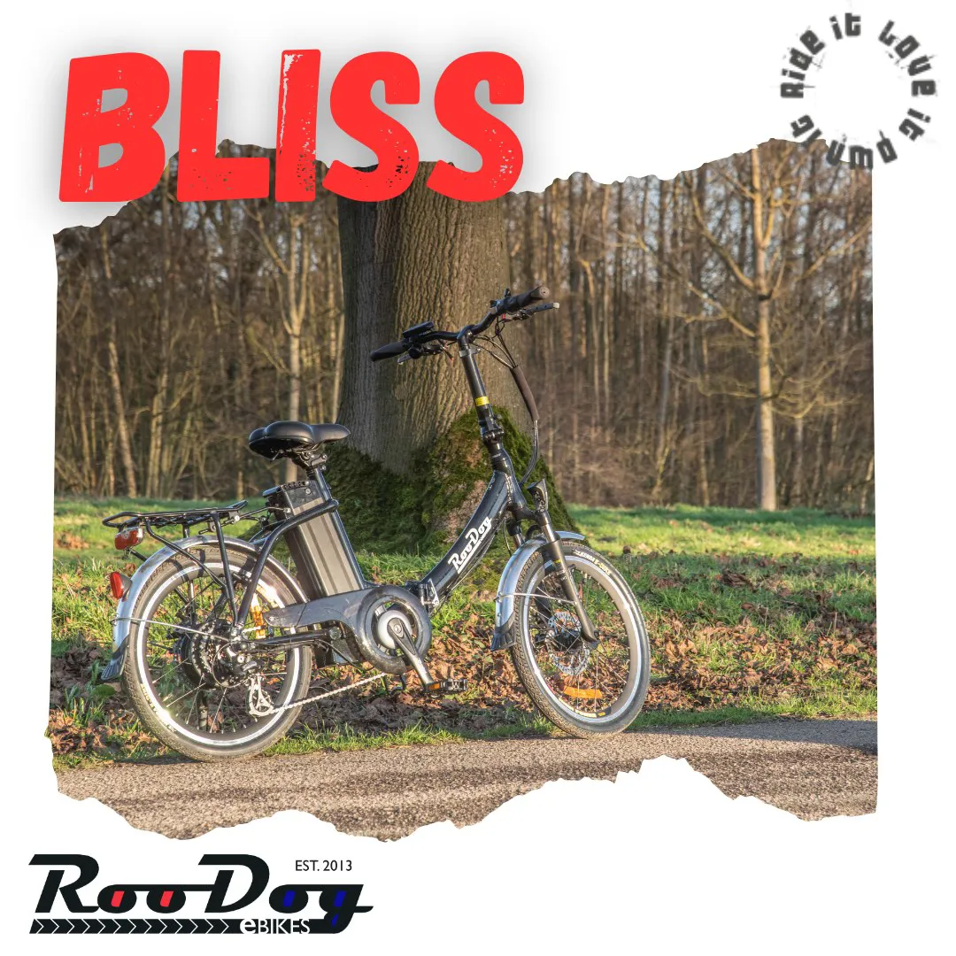 Roodog Electric Bikes Bliss Folding Range