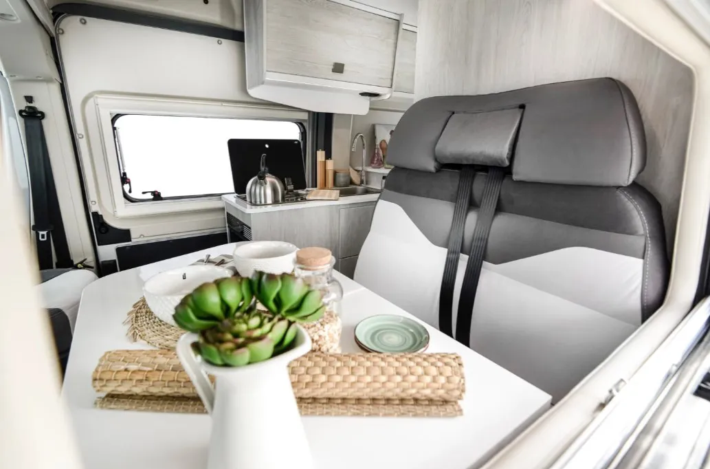 Roller Team Livingstone High Top Campervan Lounge Kitchen