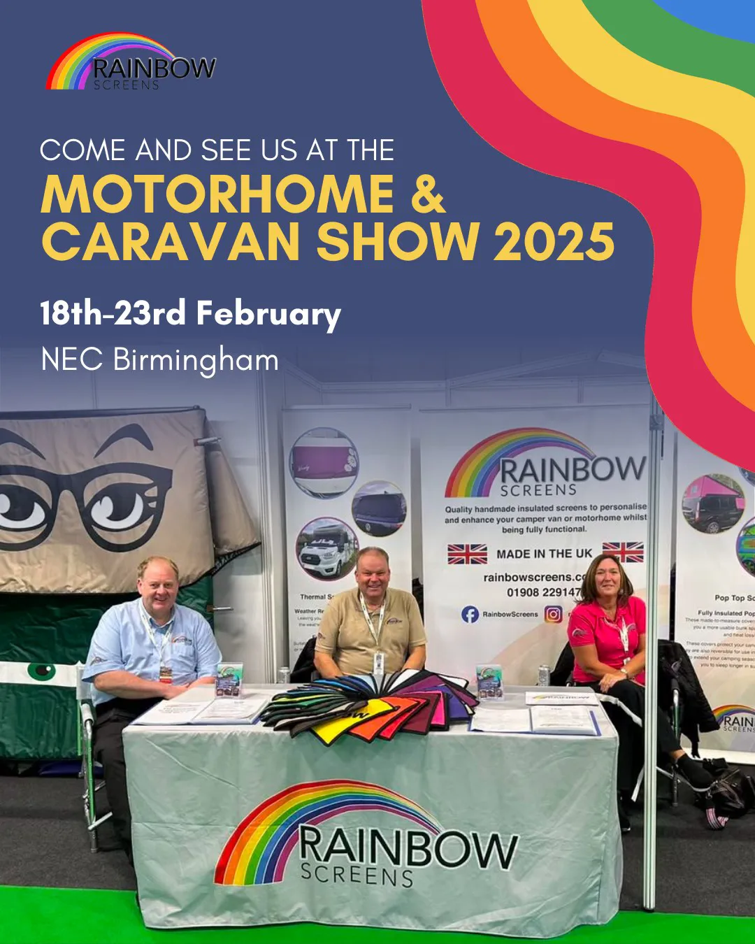 Rainbow Screens Stand 2