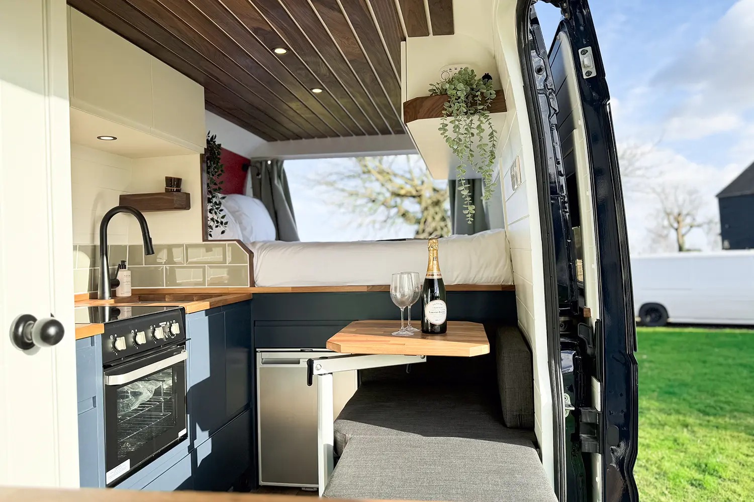 Vanlife Kunu Campervan Interior Kitchen