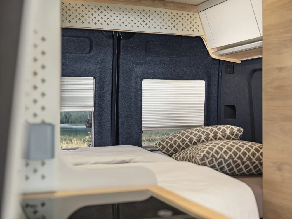 Knaus Boxtime Campervan Sleeping