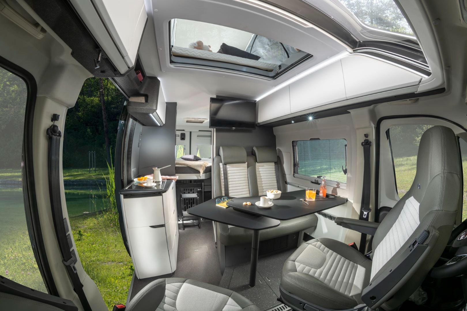 Adria Twin Sports Campervan Lounge 2