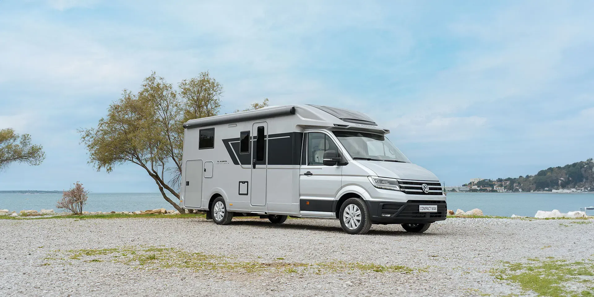 Adria Compact Max Motorhome Exterior Beach