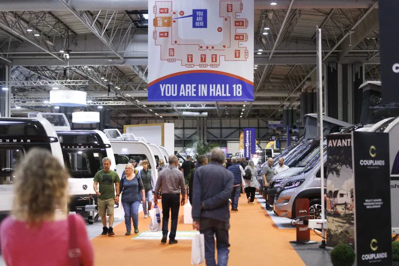 Motorhome and Caravan Show Halls