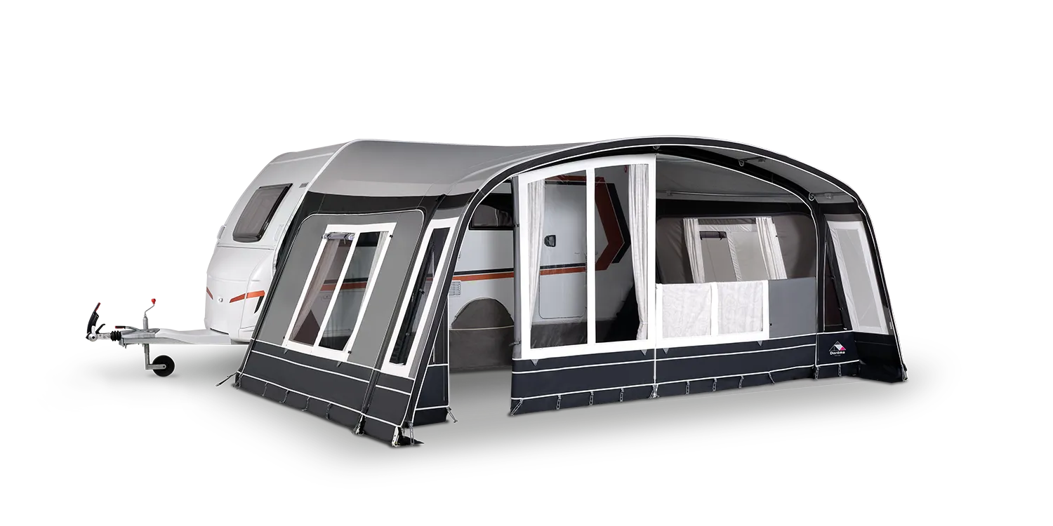 Dorema UK Onyx 270 Deur Rechts Open Veranda Ventilaties Opgerold 2022